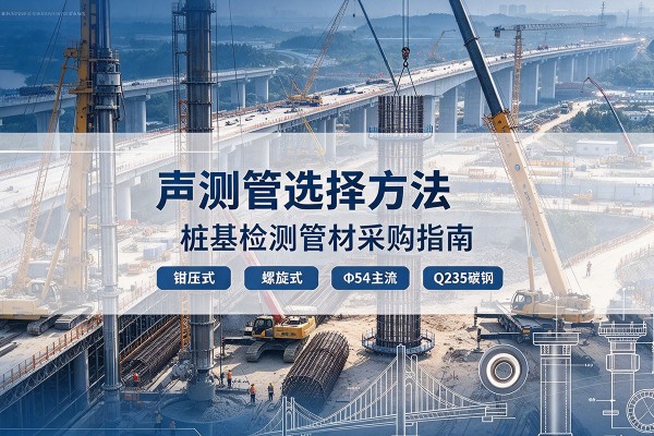 旌德声测管选型标准